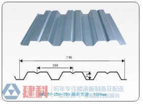 YX51-250-750型压型钢板
