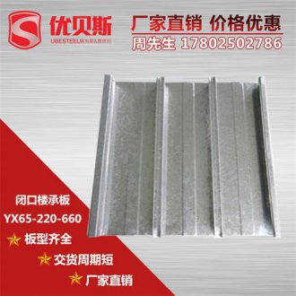 楼承板厂家_ YXB65-220-660闭口楼承板配筋的形式要求